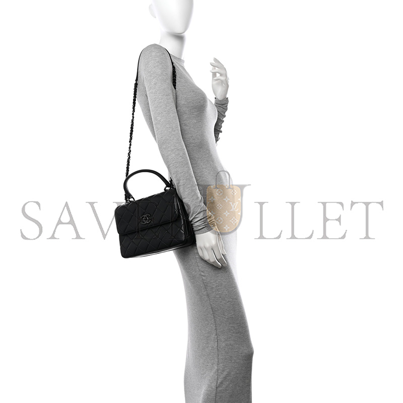 Ch*el master trendy cc lambskin flap bag a92236 (25*17*9cm)